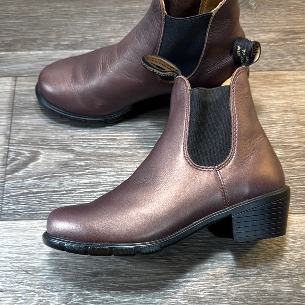 Blundstone Brown / bronze Ankle Boots woman’s 7.5 (s14) - Picture 3 of 11